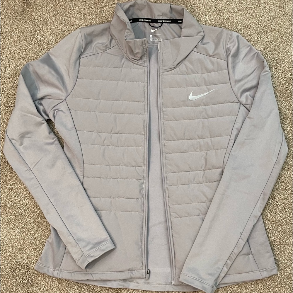 Womens Nike light grey size medium jacket